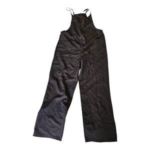 Large Black Sleeveless Jumpsuit